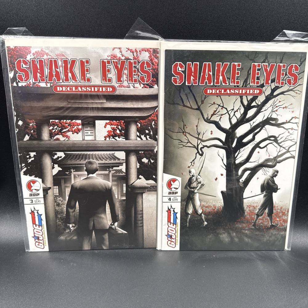 Snake-Eyes: Declassified #3 & #4 (Devil's Due Publishing November 2005)